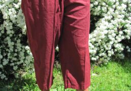 100% Natural Cotton 3/4 length Pants