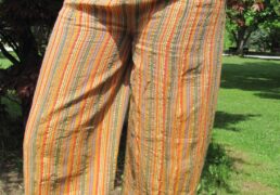 100% Natural Woven Cotton Multi-Colored Pants