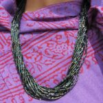 Thin Single-Colored Multi-Beaded Necklace