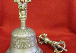 Bronze Tibetan Bell and Dorje