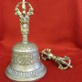 Bronze Tibetan Bell and Dorje