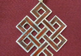Tibetan Eternal Knot Pendant