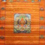 String of 10 Satin Tibetan Prayer Flags