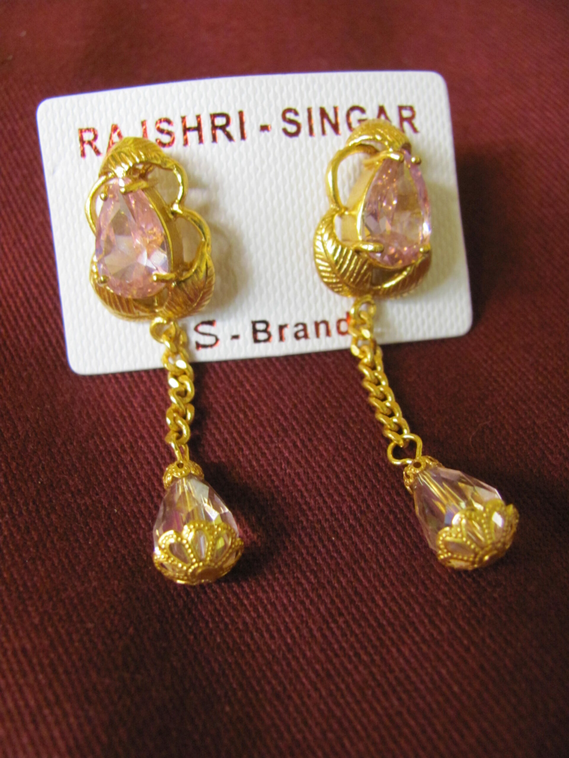 Buy Memoir Brass Goldplated Tibetan Tribal jewellery fish shape Fashion  Earrings Women (ERTG3152) at Amazon.in