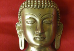 Brass Buddha Head