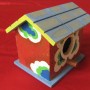 Hand-Painted Bird House