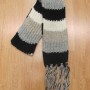 Hand-Knit Tibetan Wool Scarf