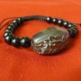 Tibetan Brown Glass Bead Bracelet
