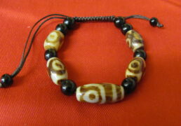 Tibetan Dzi Bead Bracelet