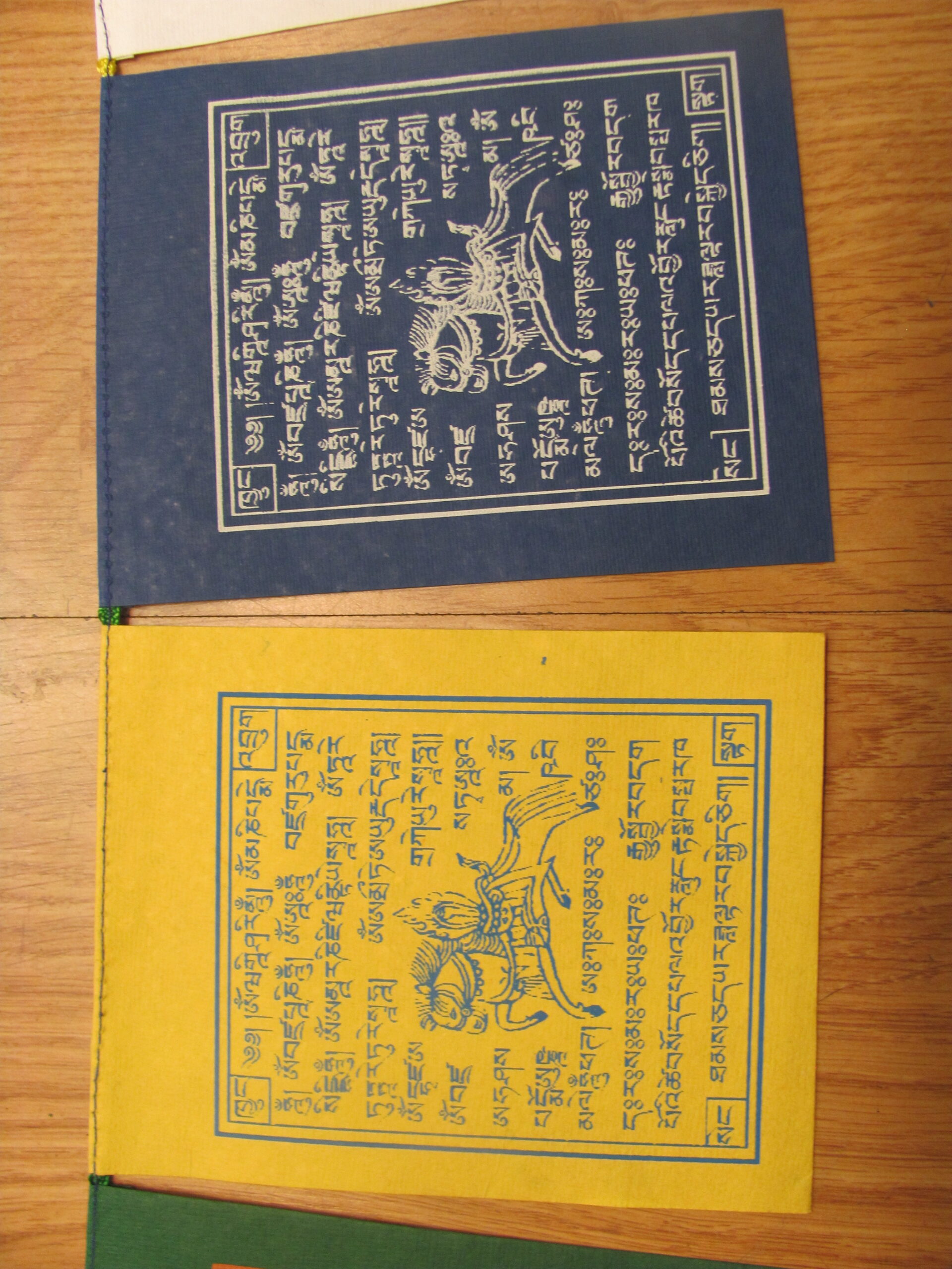 Tibetan Handmade Paper Prayer Flags