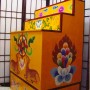 Traditional Hand-painted Tibetan Buddhist Shrine, 3-tiered