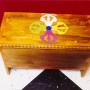 Traditional Hand-painted Tibetan Buddhist Puja Table