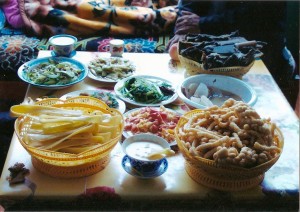 Tibetan meal