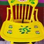 Hand-Painted High Chair