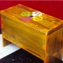 Traditional Hand-painted Tibetan Buddhist Puja Table