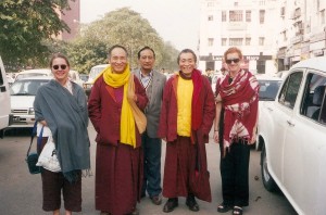 Khenpos and friends in Delhi