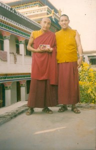 Tashi and Pema Gyaltsen in Sarnath