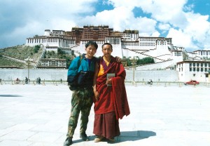 In front of Potala Palace