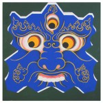 Giant Wrathful Blue Face